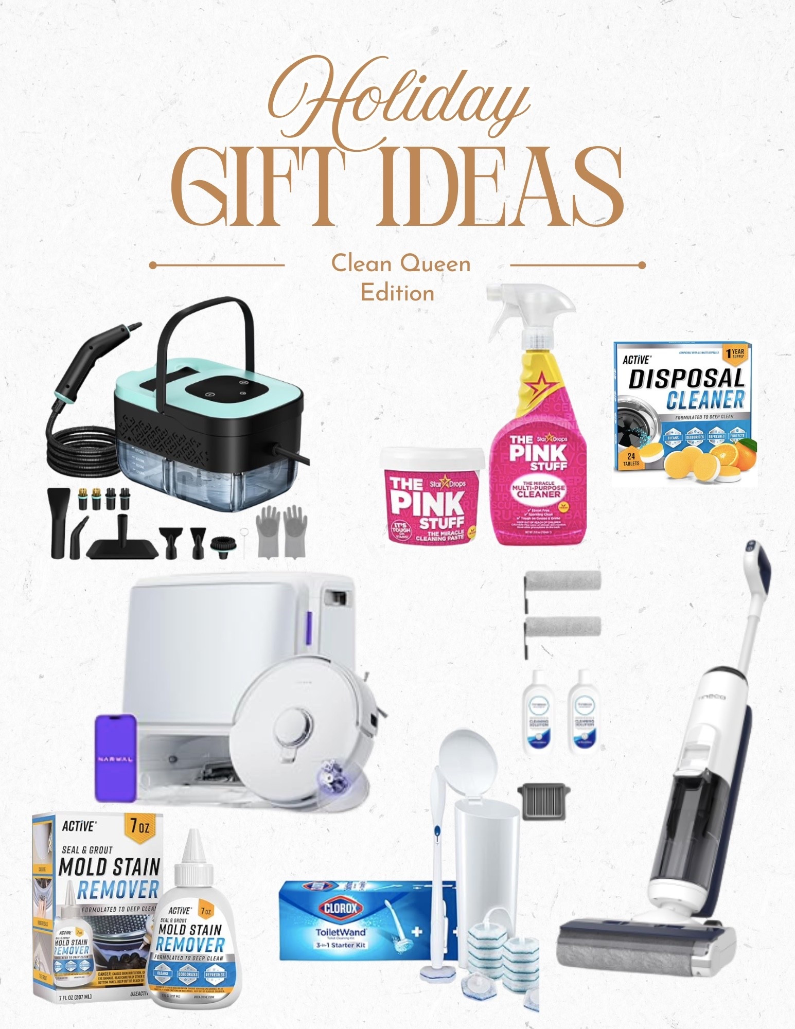 My fellow OCD peeps…. These are my favorite gadgets to make the house feel squeaky clean! I cannot cozy up and relax in a messy house so these help times a million👌🏽🙌🏻

#LTKGiftGuide #LTKCyberWeek #LTKHome