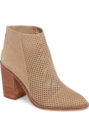 Rumble Perforated Bootie | Nordstrom