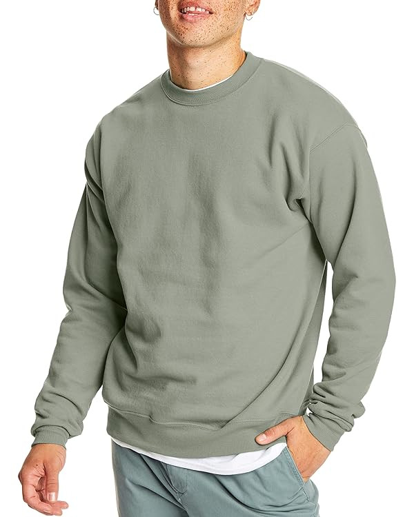 Hanes Men's EcoSmart Sweatshirt (2 Pack) | Amazon (US)