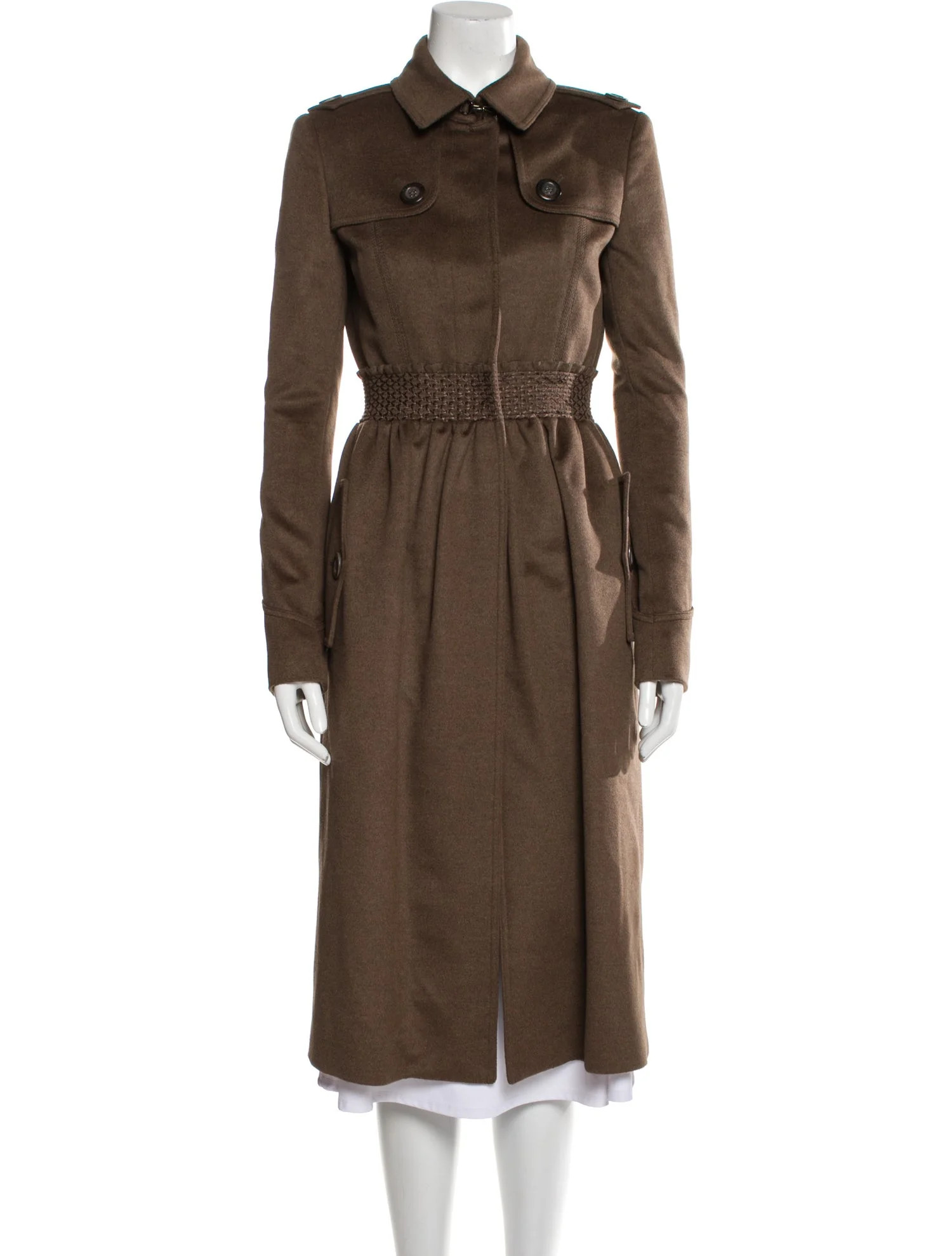 Wool Trench Coat | The RealReal