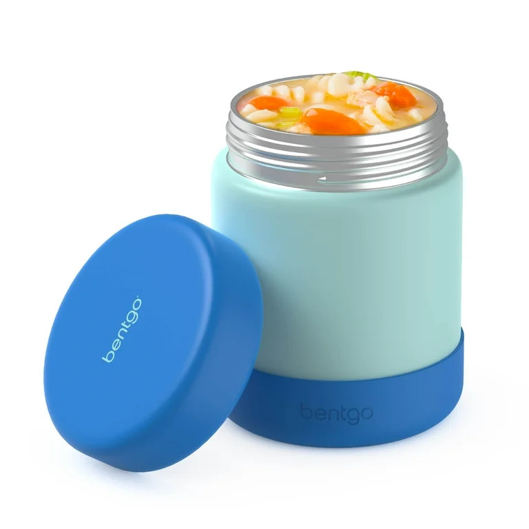 Bentgo Kids Stainless Steel Insulated Food Jar - Blue | Walmart (US)