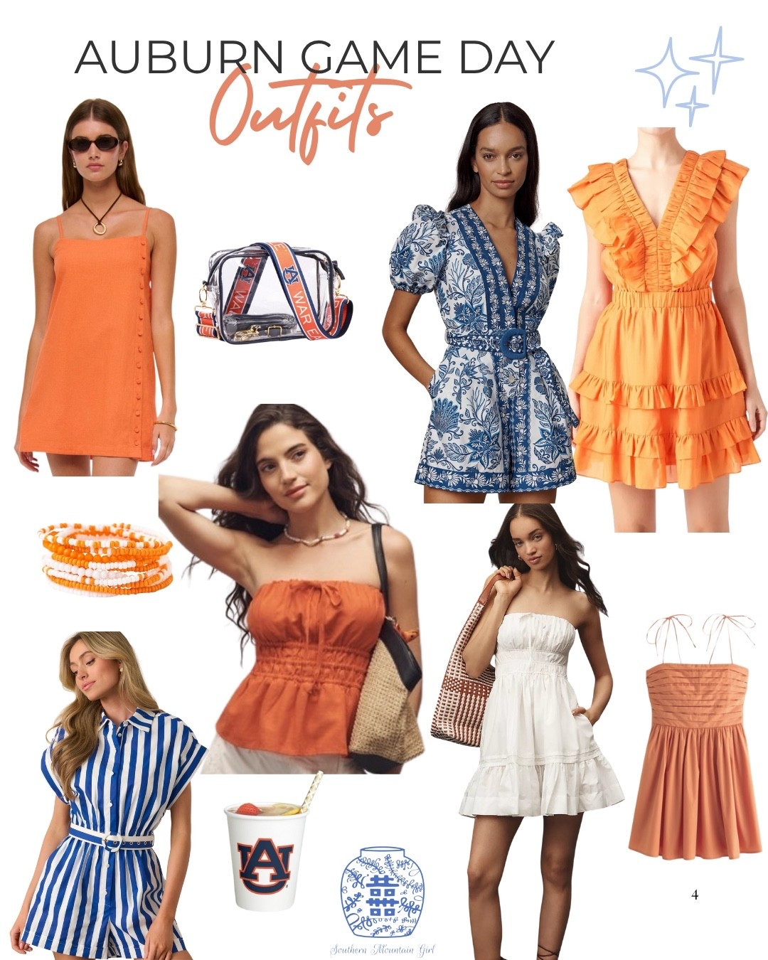 Auburn Game Day!🧡💙🏈