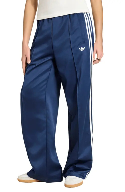 adidas Originals SST Loose Track Pants in Night Indigo/white at Nordstrom, Size Large | Nordstrom