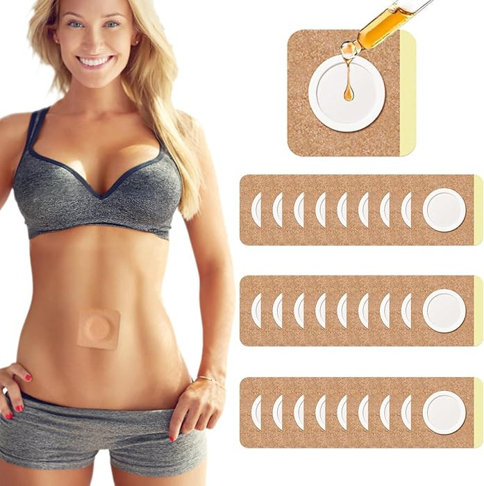 36Pcs Castor Oil Pack Wrap, Organic Cotton Castor Oil Patches for Belly Button, Disposable Self-A... | Amazon (US)