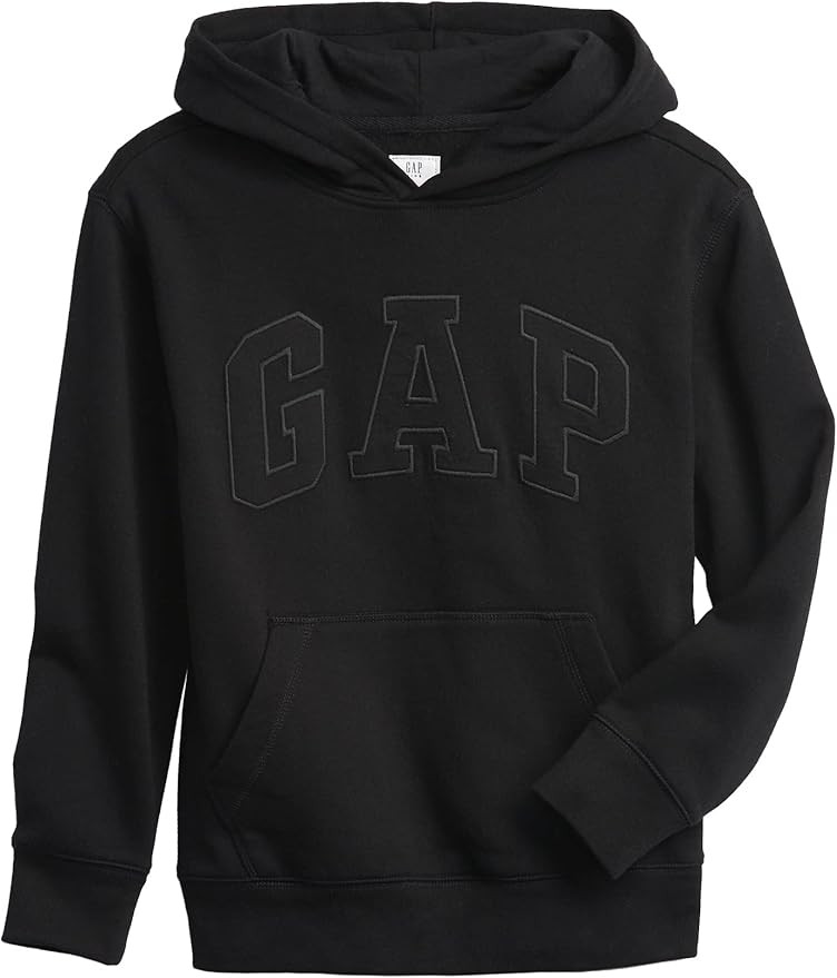 GAP Boys' Logo Pull-on Sweatshirt | Amazon (US)