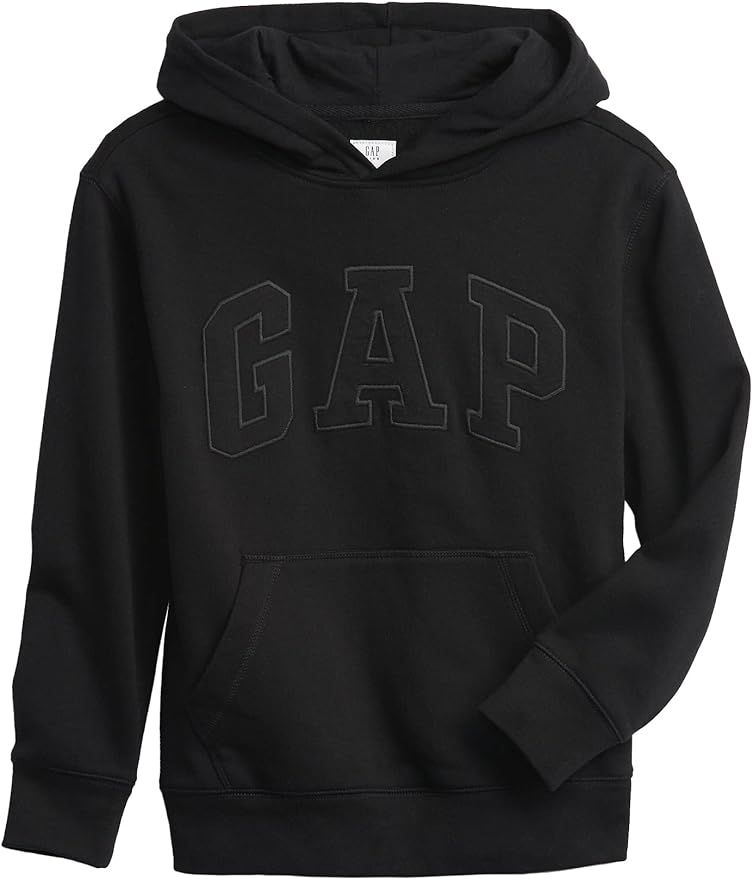 GAP Boys' Logo Pull-on Sweatshirt | Amazon (US)