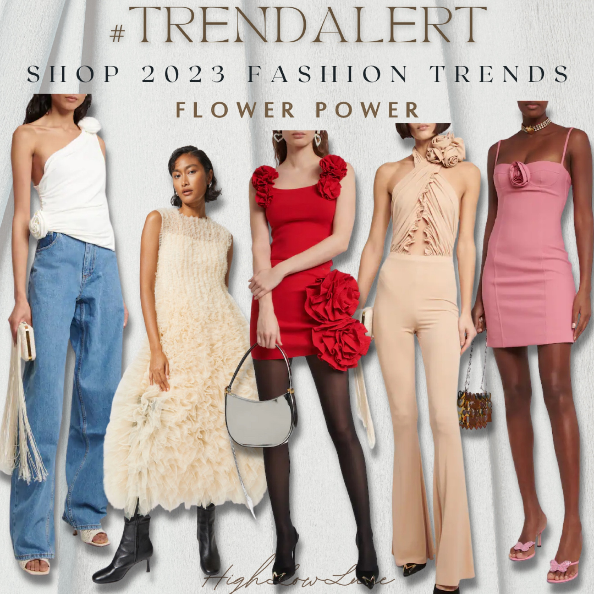 #TrendAlert shop the top 2023 fashion trend below: flower power! Not to be confused with your traditional floral print. This trend mixes fashion with innovation & dimension!

#LTKSeasonal #LTKstyletip #LTKfit