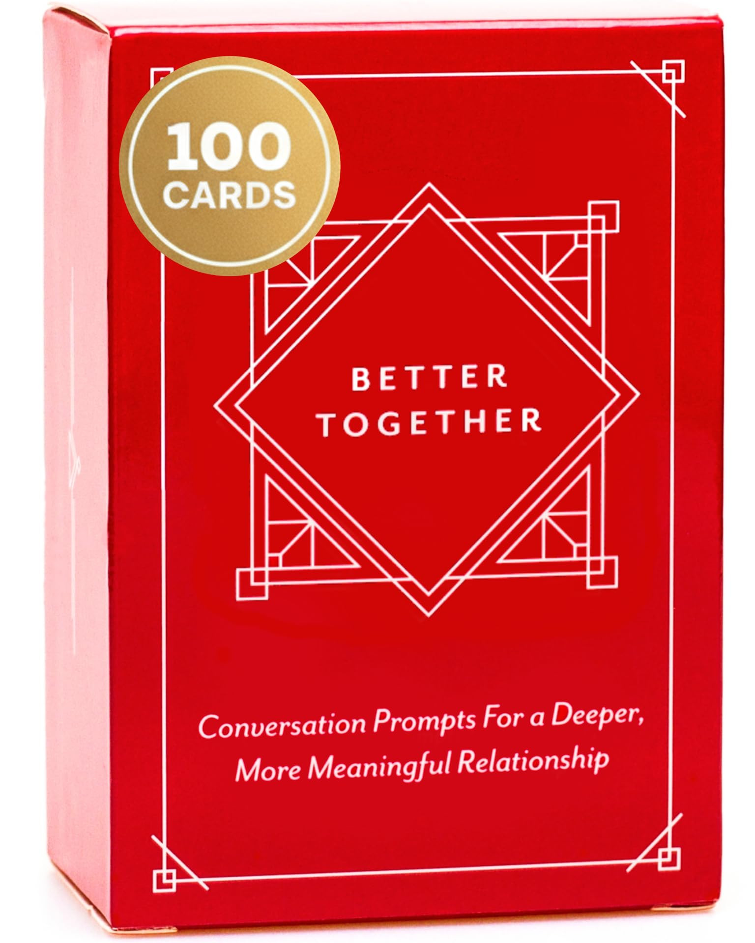 BETTER TOGETHER Couples Conversation Cards Game – 100 Romantic & Deep Questions for Christmas S... | Amazon (US)
