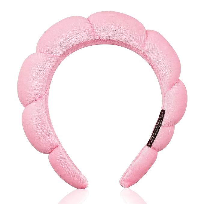 Ayesha Spa Headband for Women Sponge Headband for Washing Face Clouds Soft Hairband Skincare Make... | Amazon (US)