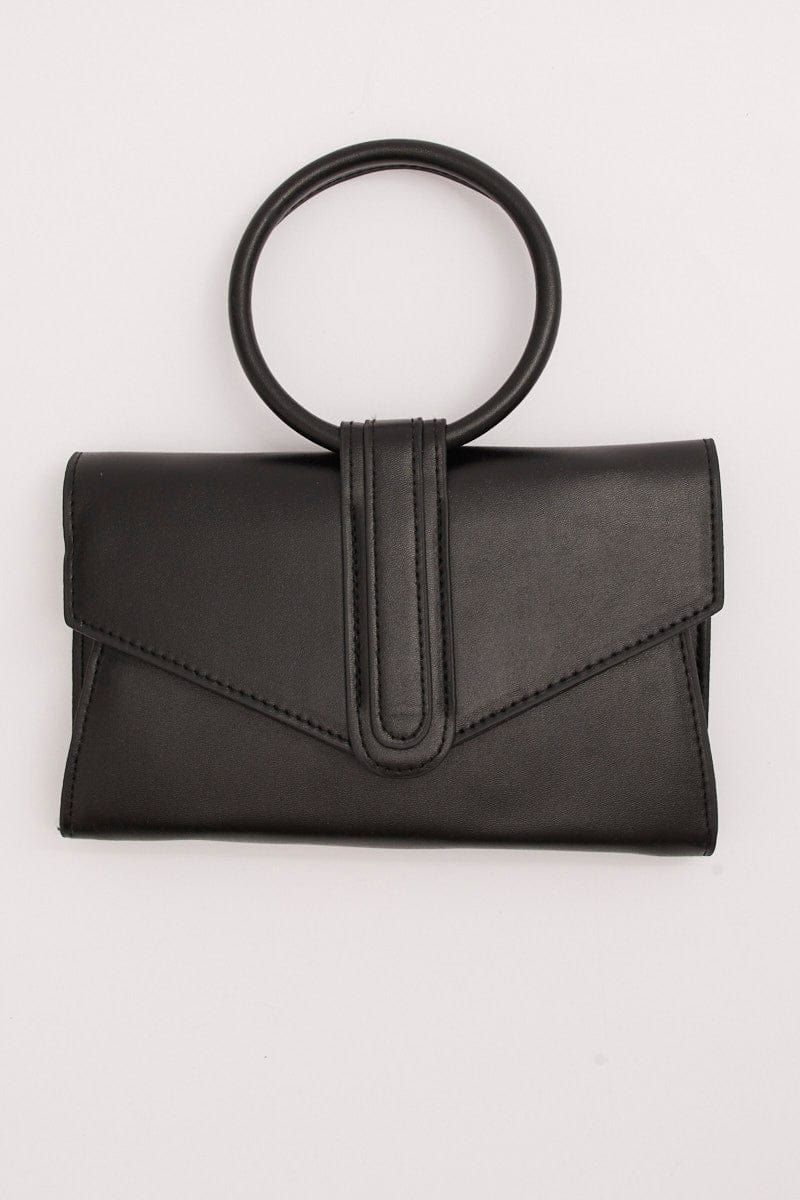 Black Round Handle Crossbody Bag | Ally Fashion (US, Australia & New Zealand)