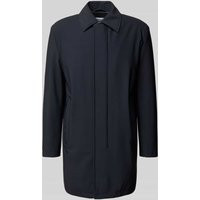Strellson Regular Fit Mantel mit Umlegekragen Modell 'NARO' in Marine, Größe 56 | Peek & Cloppenburg* Düsseldorf DE