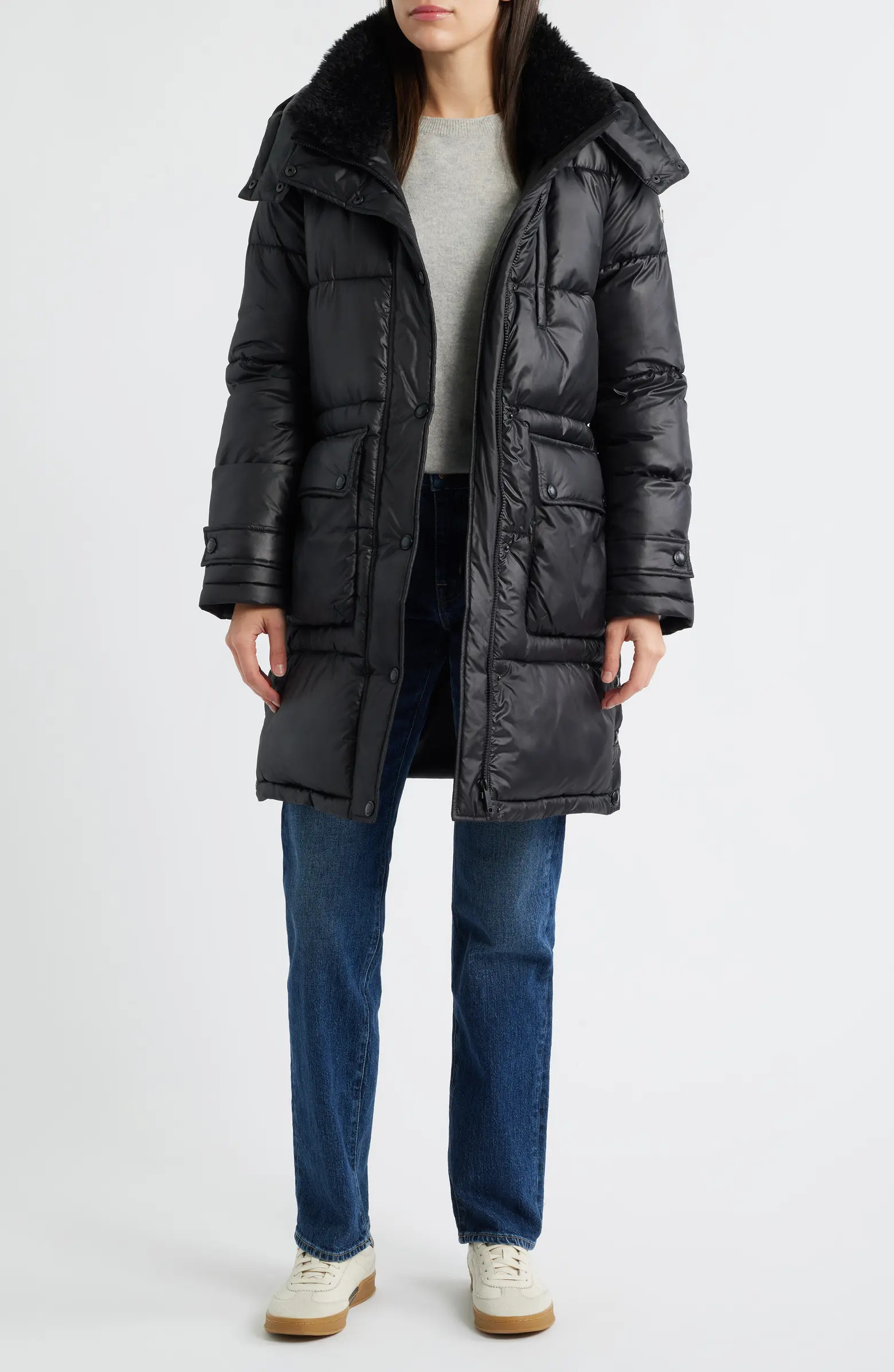 Puffer Coat with Removable Hood | Nordstrom