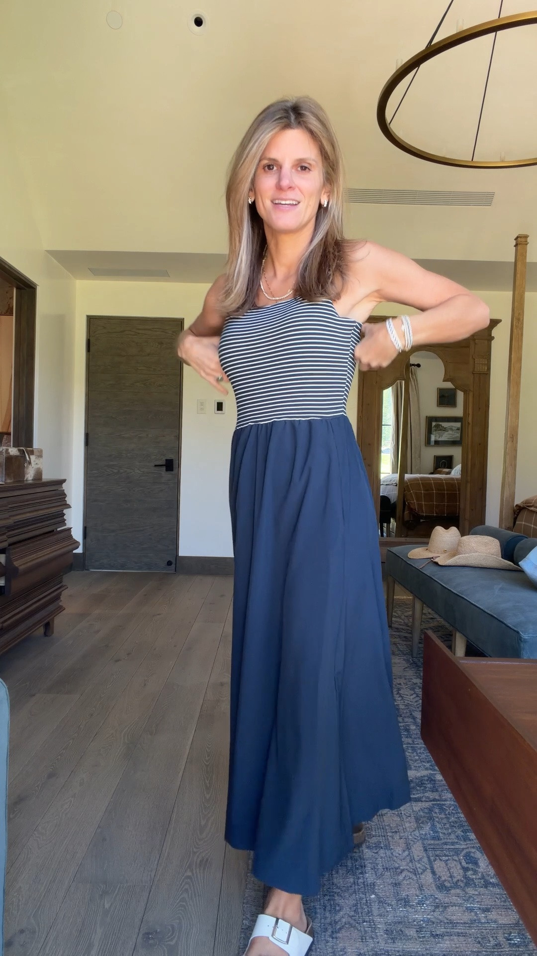 Wearing XS in this dress and it’s so comfy!!!
