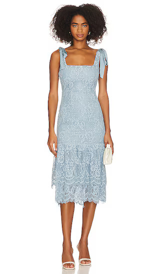 Day Keeper Midi Dress in Sky Blue | Revolve Clothing (Global)