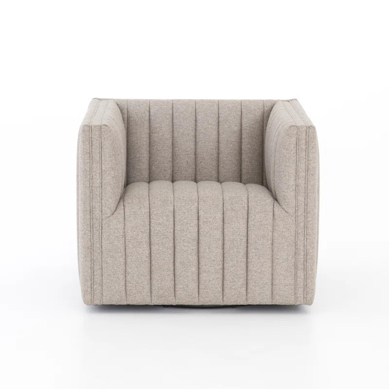 Brandt Upholstered Swivel Armchair | Wayfair North America
