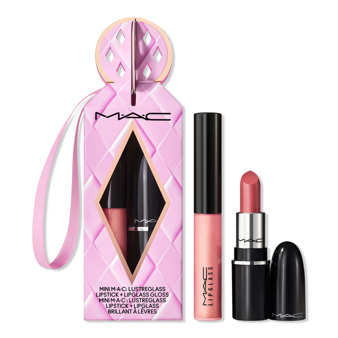 MAC Cosmic Kiss Mini Lip Gloss & Lipstick Gift Set | Ulta