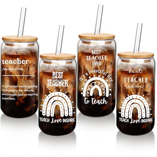 ANOTION Teacher Gifts - End of Year Teacher Gifts, Teachers Appreciation Tumbler - Back to School Bulk Gift Set for Women, Appreciation, Retirement, Birthday, Graduation | Amazon (US)