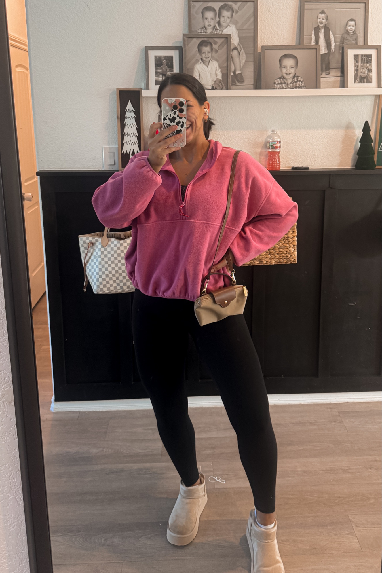 Fall errands lounge wear 🩷 

#LTKMidsize #LTKFindsUnder50 #LTKFitness