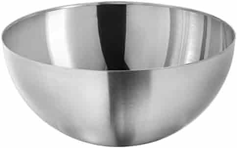 Ikea Blanda Blank Serving Bowl, 11", Stainless Steel | Amazon (US)