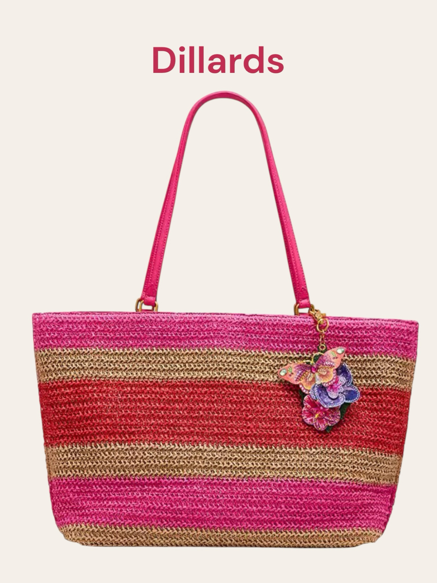Summer tote from Dillards 
#totebag
#dillards