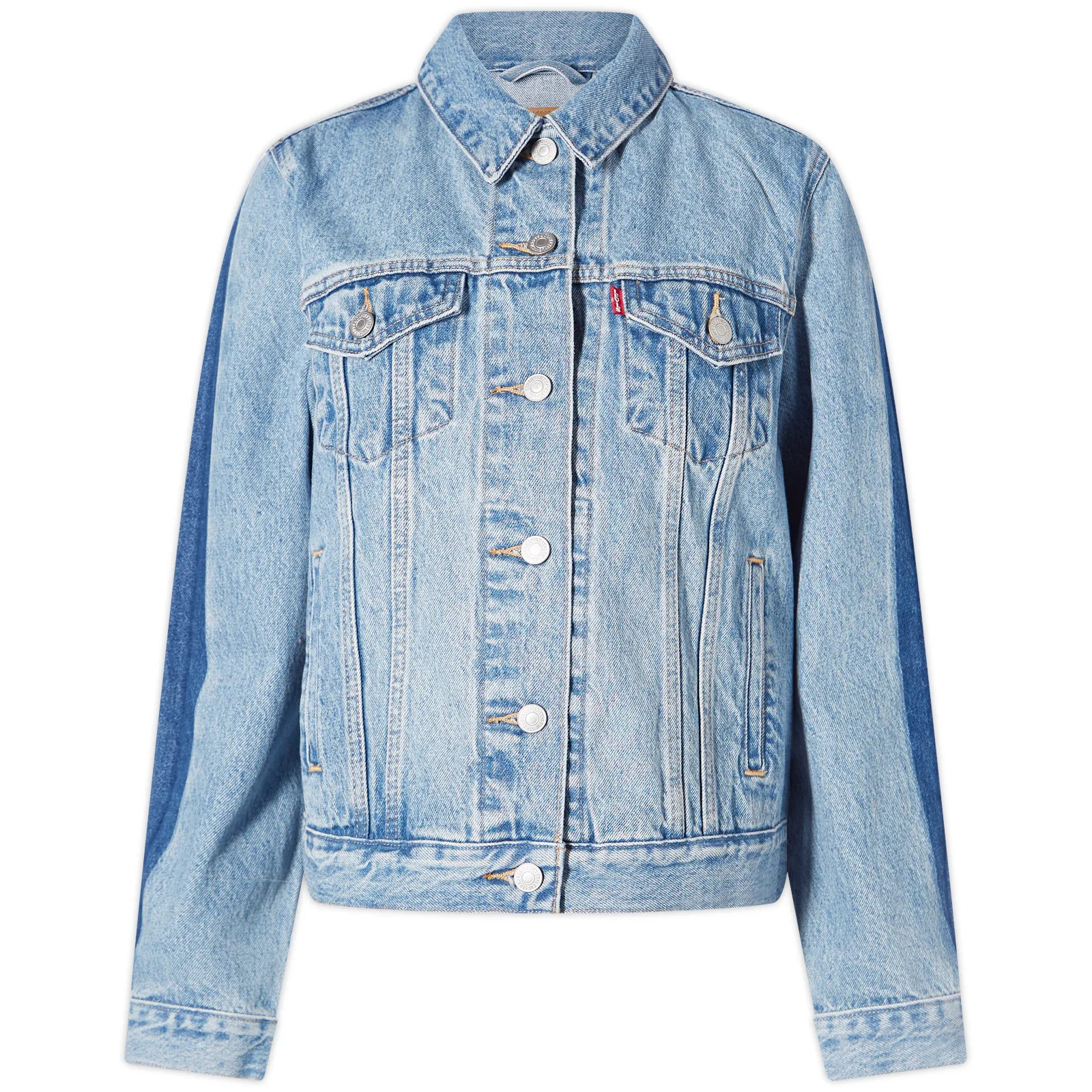 Levi’s Collections Women's Levis Vintage Clothing Original Trucker Jacket in Never Fade Trucker, Size X-Small | END. Clothing