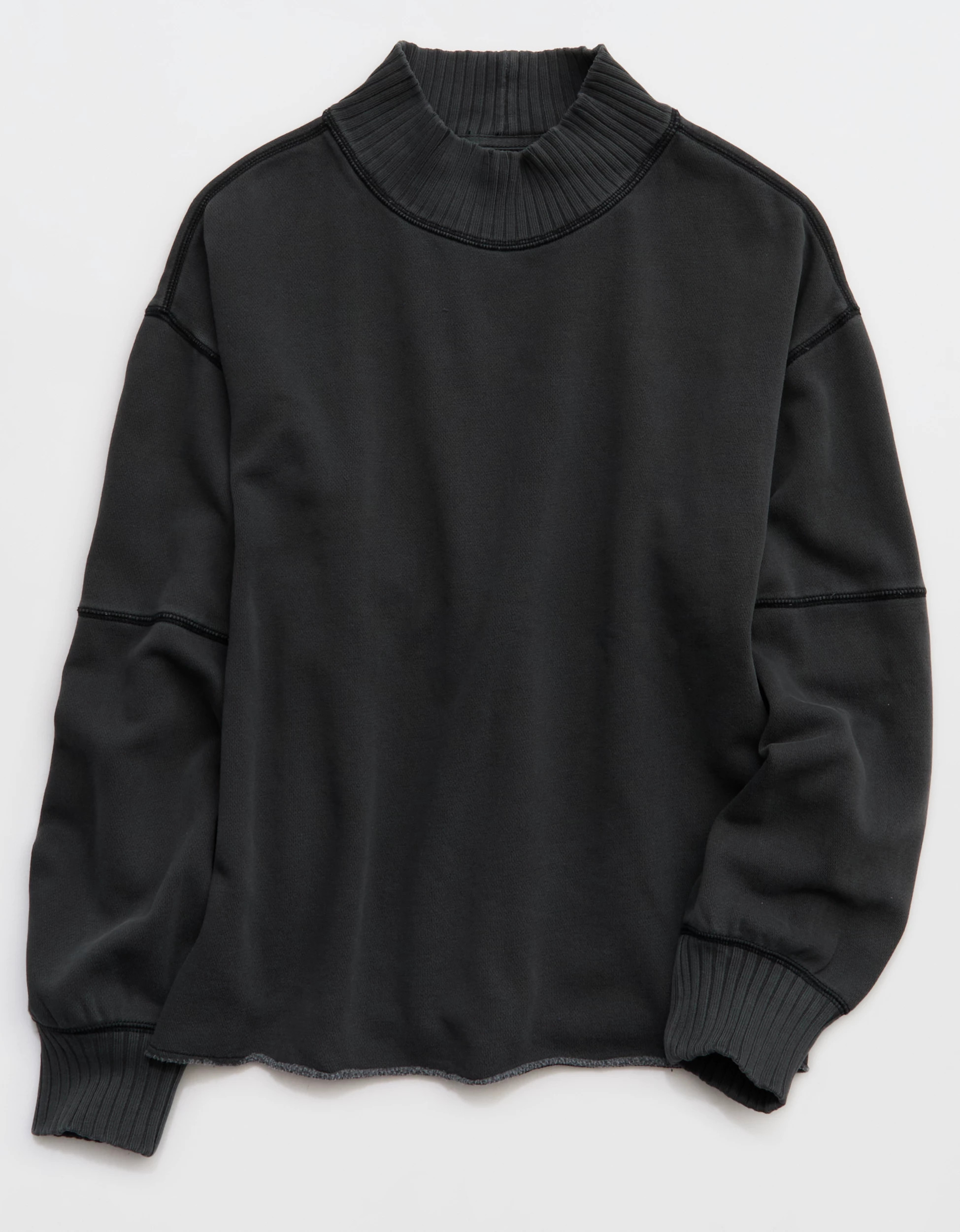 Aerie Layover Mockneck Sweatshirt | Aerie