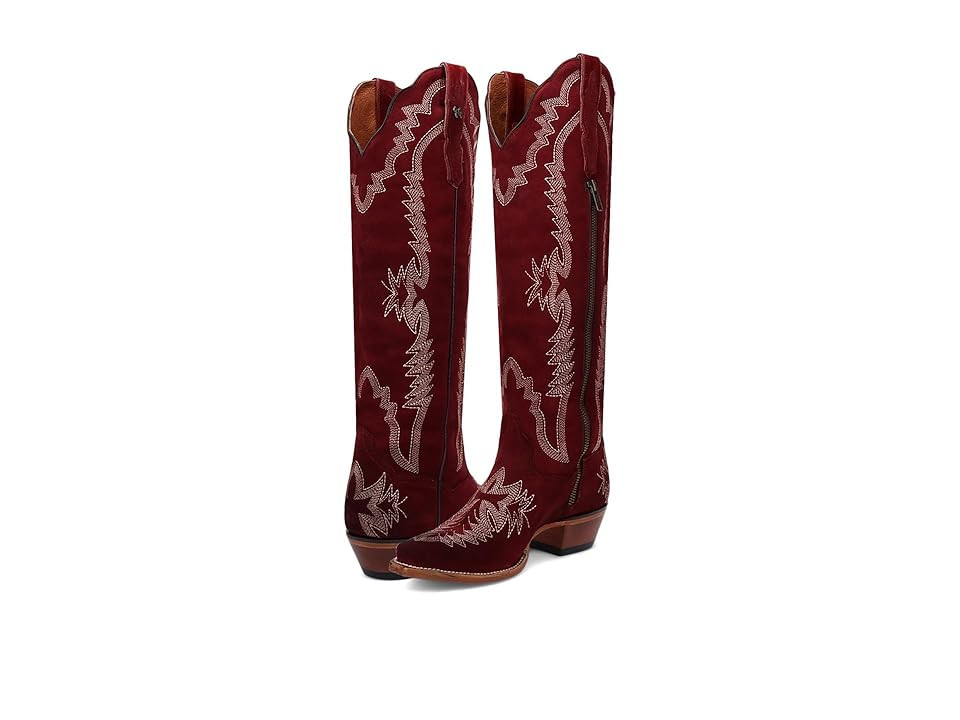 Dan Post Marlowe Cowboy Women's Boots Red : 9 B - Medium, Leather | Zappos