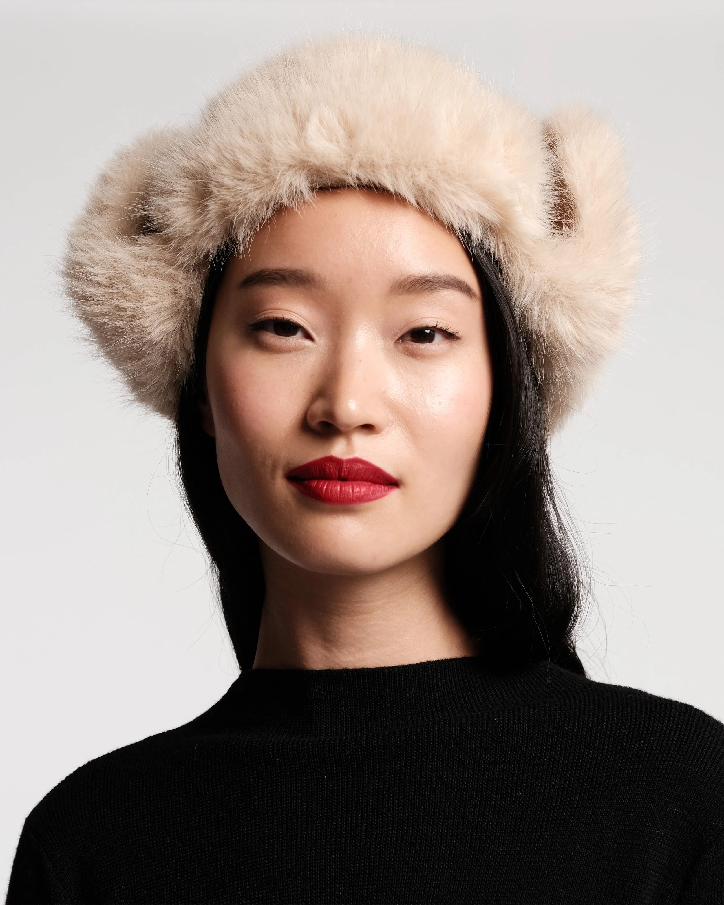 Faux Fur Trapper Hat - Camel | Frances Valentine