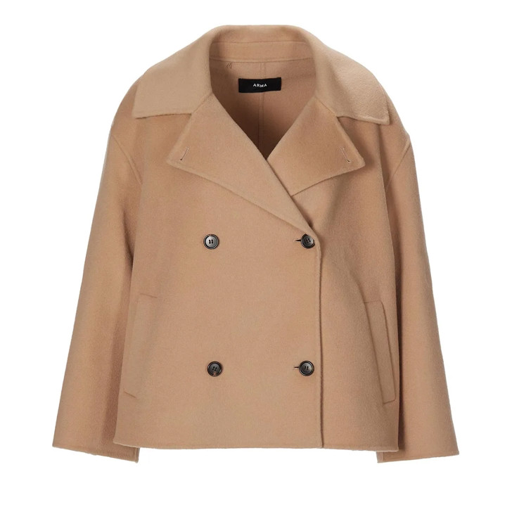 Arma Manila Wool schwarz | Übergangsjacke | Fashionette (DE)