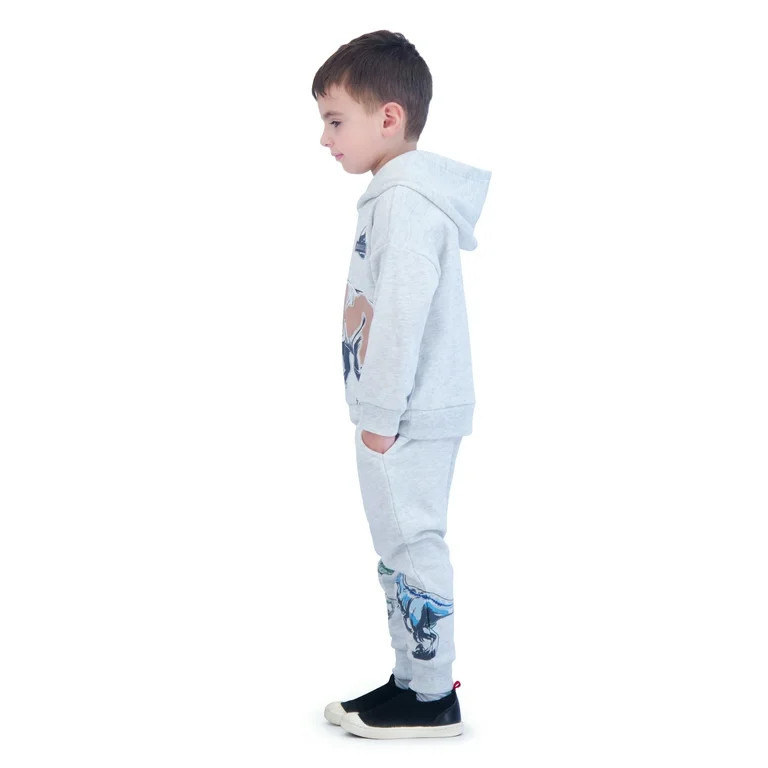 Jurassic World Toddler Boy Hoodie and Joggers Set, Sizes 12M-5T | Walmart (US)