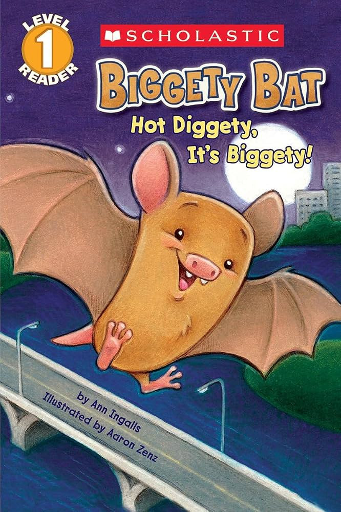 Scholastic Reader Level 1: Biggety Bat: Hot Diggety, It's Biggety! | Amazon (US)