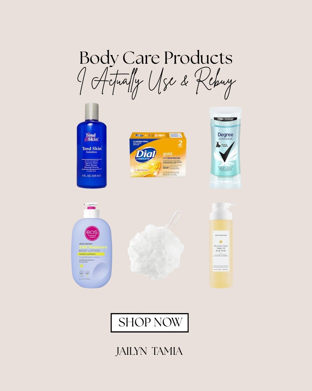 Body care staples I actually use & rebuy ✨ smooth, fresh, and glowing skin every day 🧴


#bodycarefavorites #bodycaremusthaves #skincareroutine #amazonbeauty #selfcareessentials #glowingskin #everydayessentials #beautyfinds #ltkbeauty #ltkfinds #inmycart 

#LTKBeauty #LTKmorningroutine #LTKselfcare