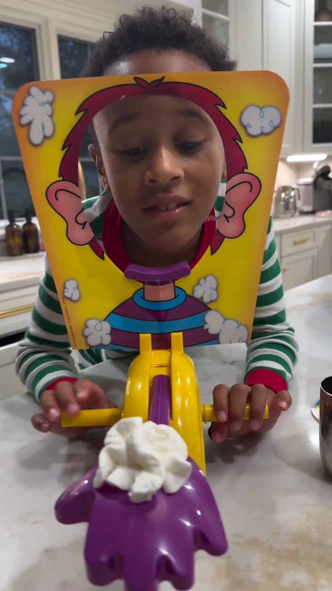 This game is CHAOTIC and we love it 😆

Our friend introduced us to Pie Face one night and we immediately bought it. Every now and then we whip this bad boy out for game night and it is ALWAYS a good time. If you’re looking for a good family gift or an addition to your game night closet- this is it! 

I have been away from home so much lately that I just wanted a connected night with the kiddos and hubby. This was the perfect game to play for us to be silly and make some good memories. Of course I was the first one to be hit with the whip cream but I wasn’t resting until I got CJ 😆

Comment PIE for a link to some of our favorite games! Annnnd leave any suggestions in the comments. We do not play about games so send any recommendations our way!

#LTKGiftGuide #LTKFamily #LTKKids