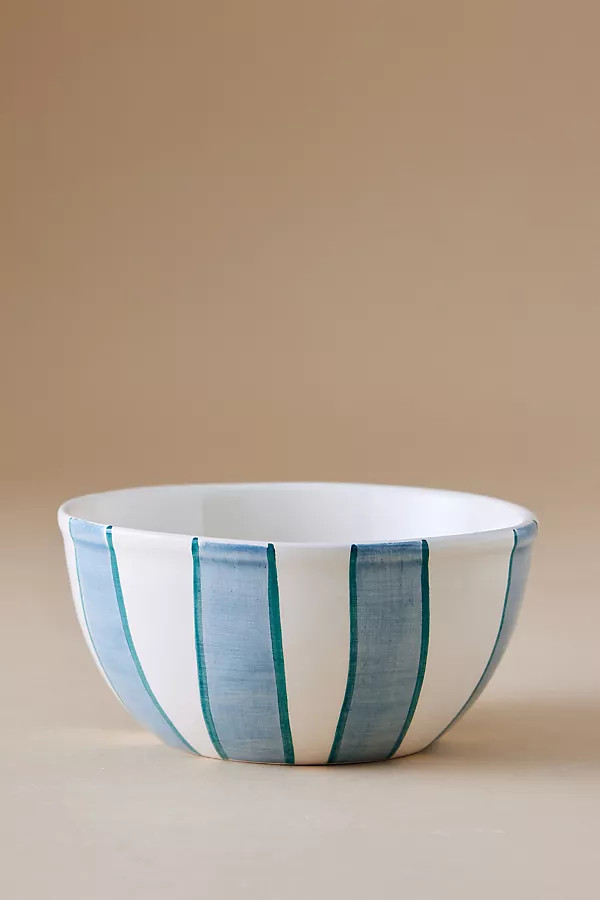 Anna + Nina Powder Striped Yogurt Bowl | Anthropologie (UK)