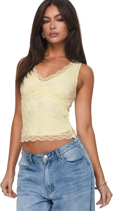 Princess Polly Women's Far Away Top | Amazon (US)