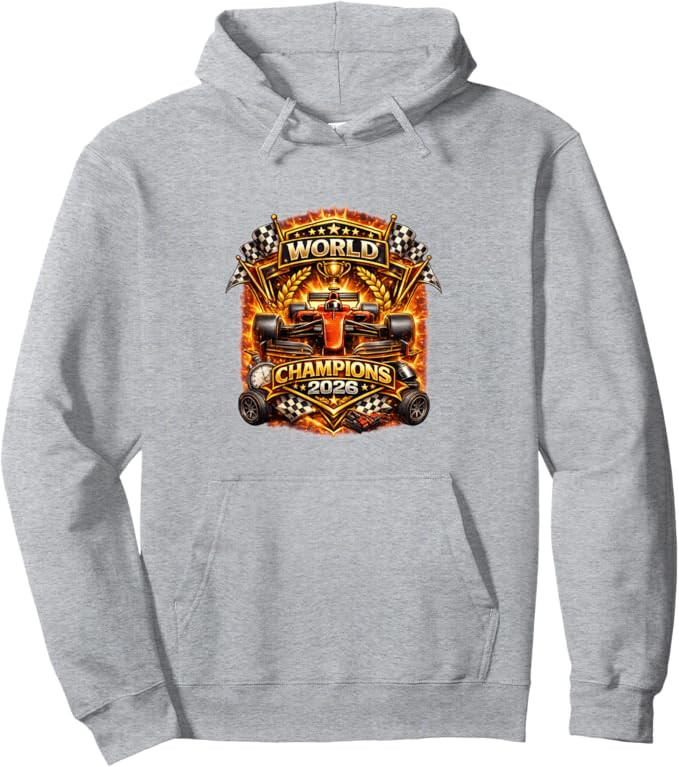 Race Car Racing Champions 2026 Vintage Style Graphic Design Pullover Hoodie | Amazon (US)