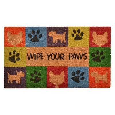 HomeTrax Wipe Your Paws Doormat (18" x 30") | Target