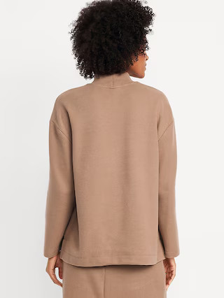 Cozy Mock-Neck Tunic Sweater | Old Navy (US)