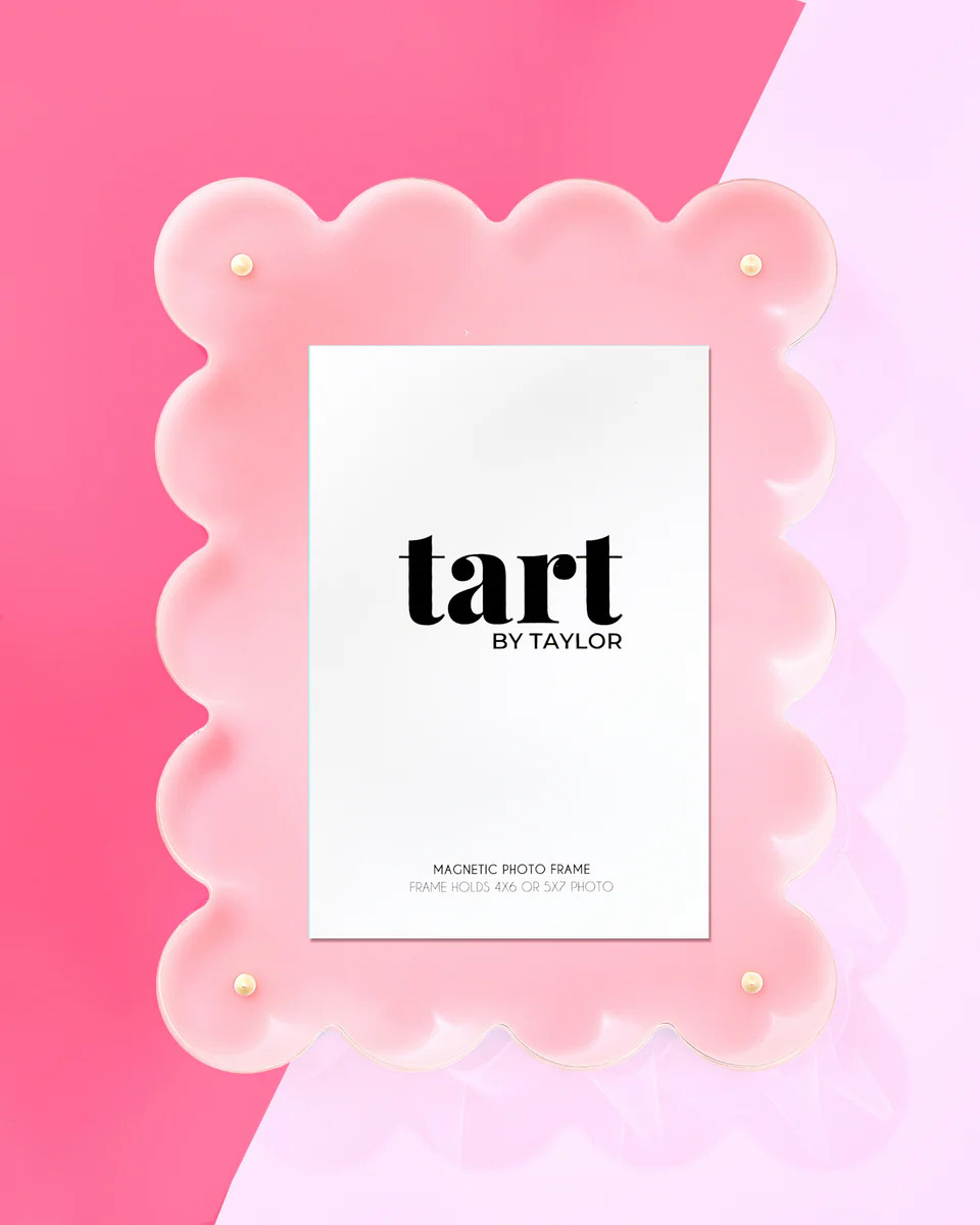 Light Pink Acrylic Picture Frame | Tart By Taylor
