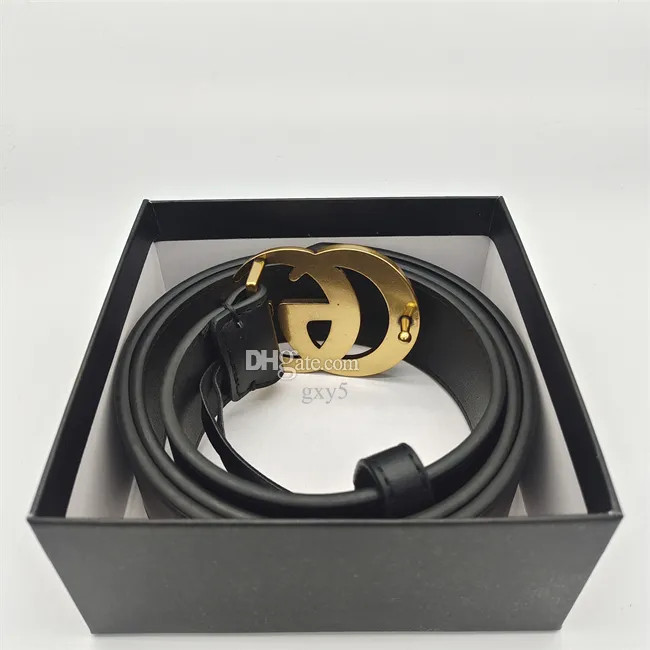 Designer Womens Mens Belts Leather Black Belts Women Gold Buckle Men Classic Casual Belt Ceinture... | DHGate