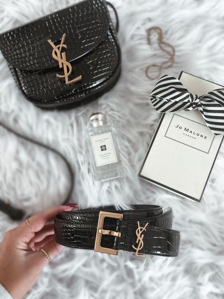 Luxury holiday gifts for her! YSL Kaia bag with matching crocodile YSL belt and Jo Malone perfume in English pear and freesia! I also linked a few of their gift sets. 


#LTKHoliday #LTKSeasonal #LTKGiftGuide