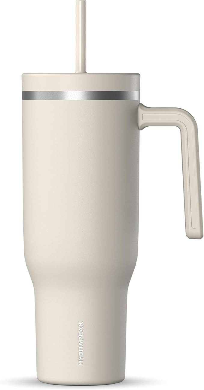 Hydrapeak Voyager 40 Oz Stainless Steel Tumbler with Handle, Insulated Water Bottle With Straw & ... | Amazon (US)
