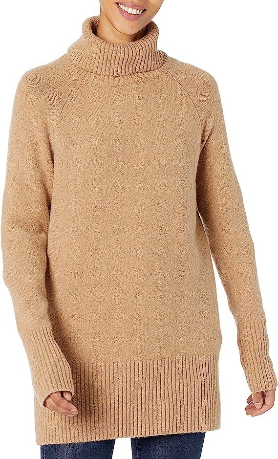 Goodthreads Women's Boucle Turtleneck Sweater | Amazon (US)