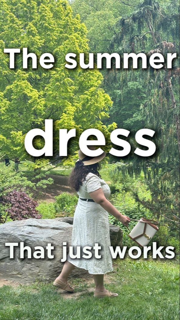 A white summer dress is always a classic, but this one’s been such a standout for me.
Lightweight, lined, and easy to style. I added my own belt for a more polished look, but it works beautifully on its own too.
The embroidery detail makes it feel just a little extra, even when I’m dressing for comfort.

#LTKSummerEdit #LTKPetite #LTKMidsize