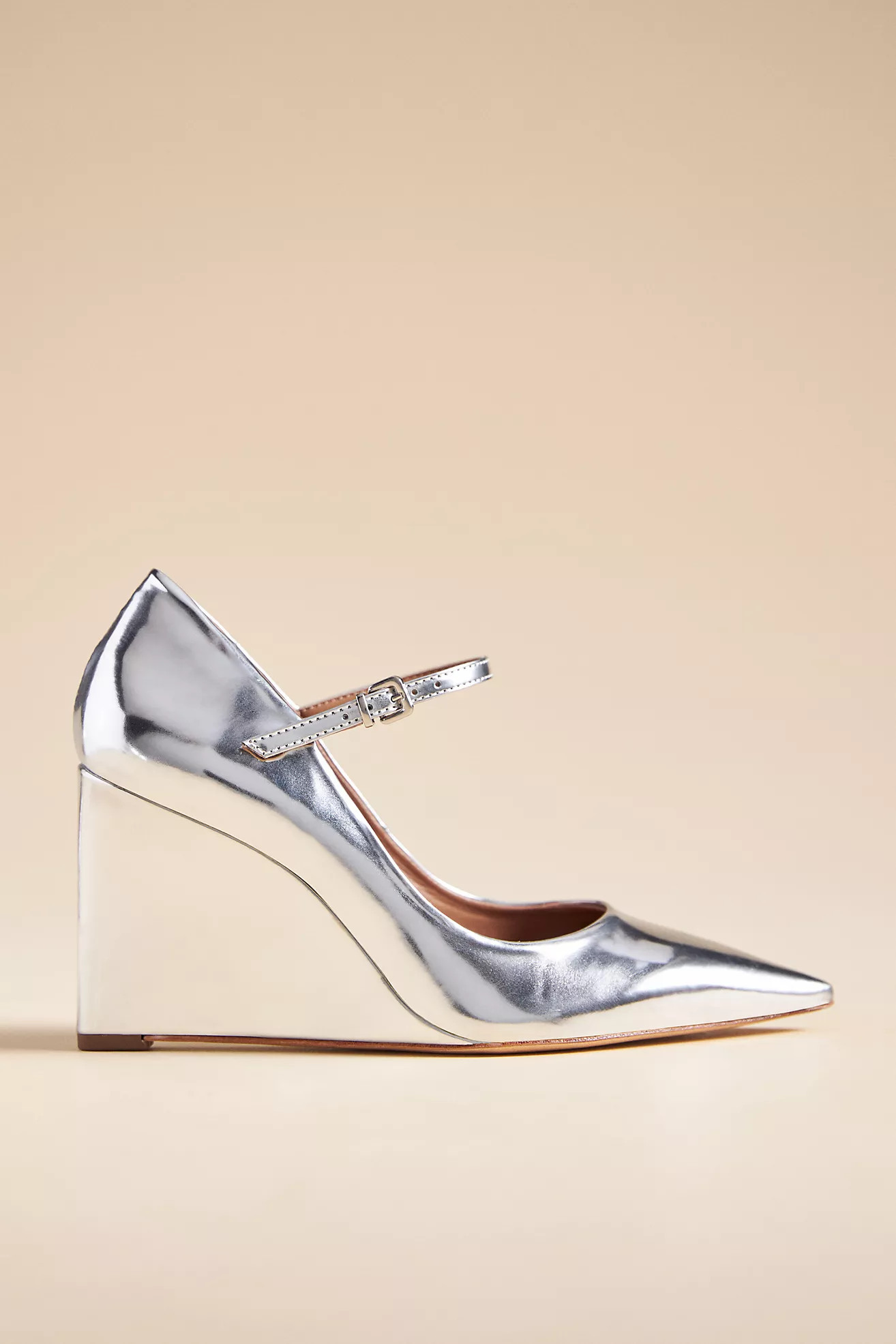 The Sibley Mary Jane Wedge Heels | Anthropologie (US)