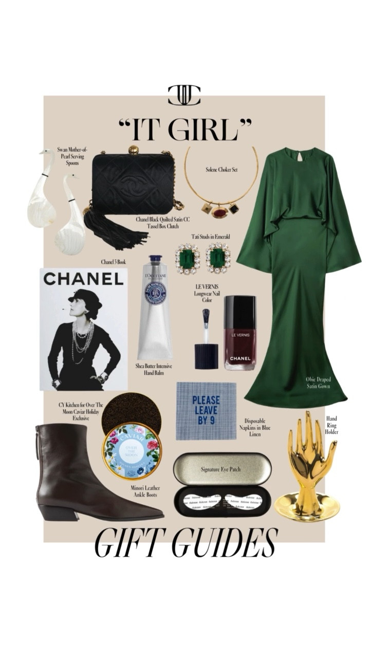 ✨ The Elevated “IT Girl” Gift Guide is HERE! ✨
My curated edit of luxe essentials, timeless accessories, and chic little indulgences for every modern trendsetter on your list. This is one of my favorite seasonal guides to create each year — think elevated neutrals, rich textures, and the most giftable pieces of the season.

You can shop everything from this guide on jcathell.com and on my LTK for easy holiday browsing. 🎁💫

Whether you’re looking for statement accessories, cozy winter staples, or the perfect beauty gifts, this guide has something for every style-lover in your life.

Save + share for your holiday shopping!
#GiftGuide #HolidayGiftGuide #ITGirlStyle #ChicGifts #TrendingGifts #LuxuryGiftGuide #HolidayStyle #GiftsForHer #JCInsider #JessicaCathell #ShopWithMe #FashionGifts #GiftIdeasForHer #HolidayShopping2025 

#LTKHoliday #LTKCyberWeek #LTKHoliday #LTKOver40