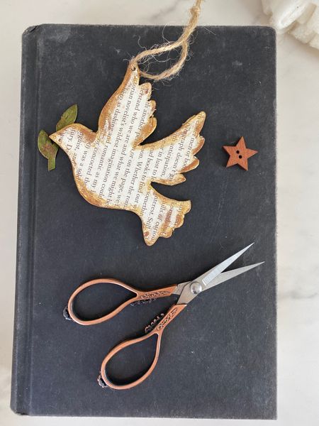 Make classic book page ornaments for your Christmas tree this year. Old books and a bit of Mod Podge for a quick and easy Christmas  craft. 

#LTKHoliday #LTKSeasonal #LTKhome