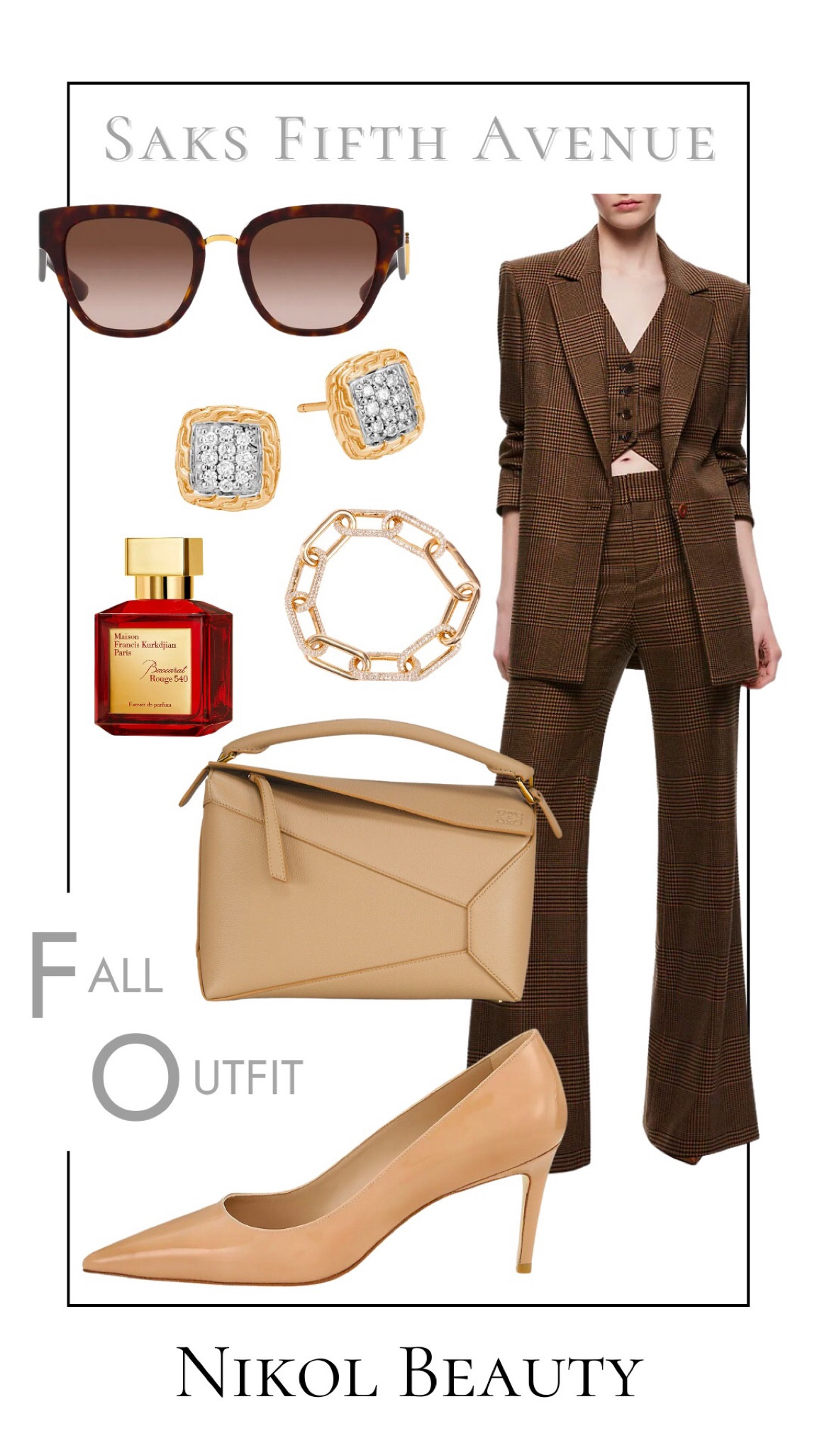 Fall Chic at the Office! 🍂👩‍💼 Stylish Work Outfit Inspiration from Saks Fifth Avenue: Brown Check Suit Set, Beige Pumps, and Handbag. #FallWorkOutfit #SaksFifthAvenue #FallFashion #WorkwearInspo #SuitSet #BeigePumps #Handbag #OfficeStyle #Fashionista #ShopSaks



#LTKstyletip #LTKSeasonal #LTKitbag