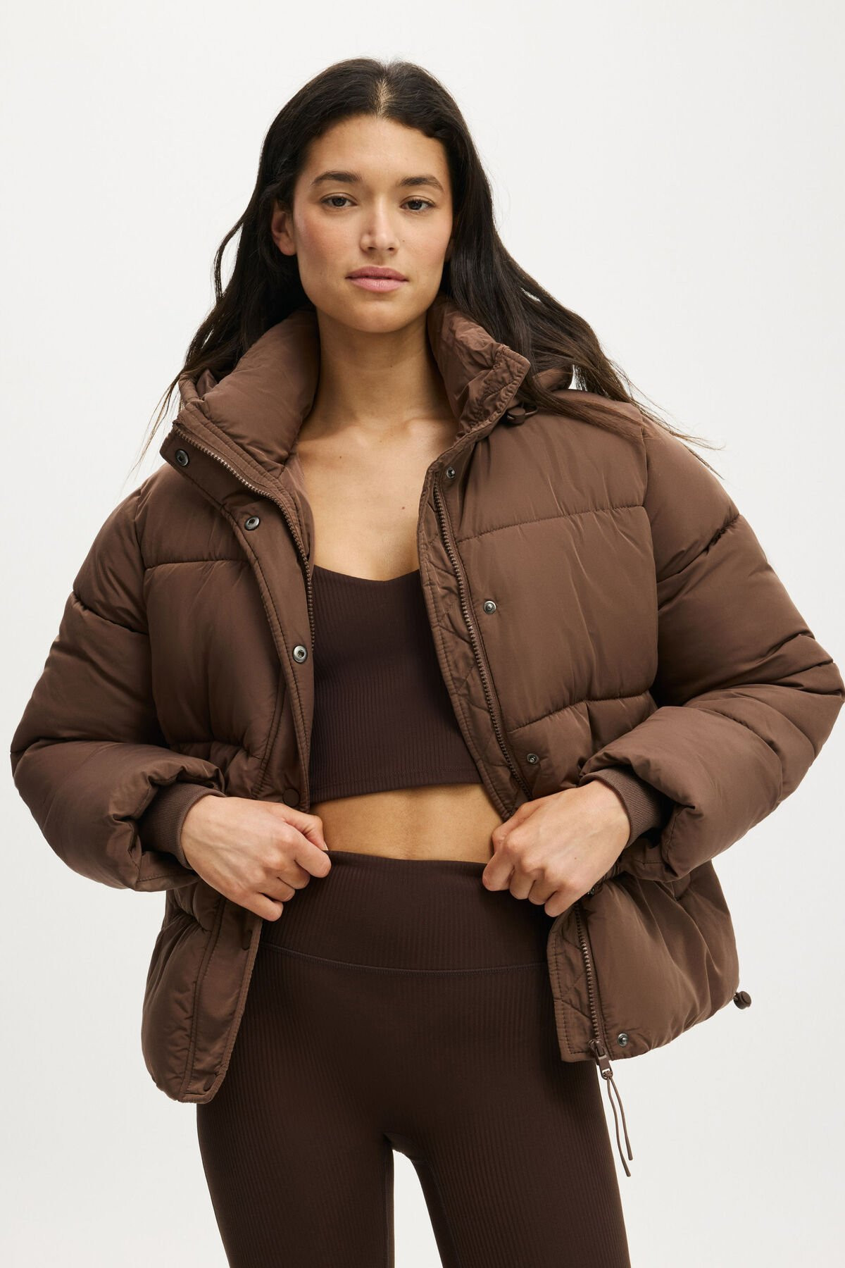 The Mother Puffer Removable Hood Jacket | Cotton On (US)