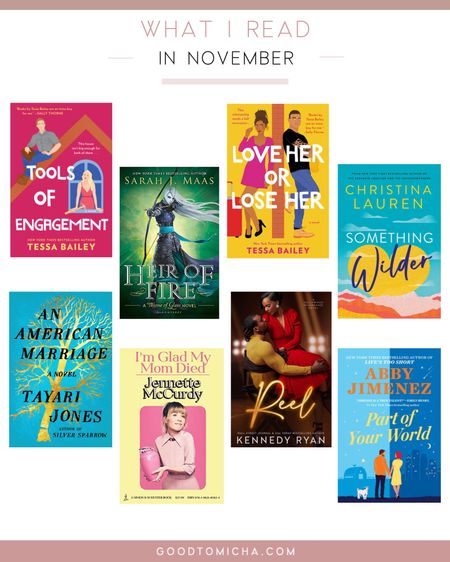 What I read in November - books to read - what to read 

#LTKhome #LTKtravel #LTKSeasonal